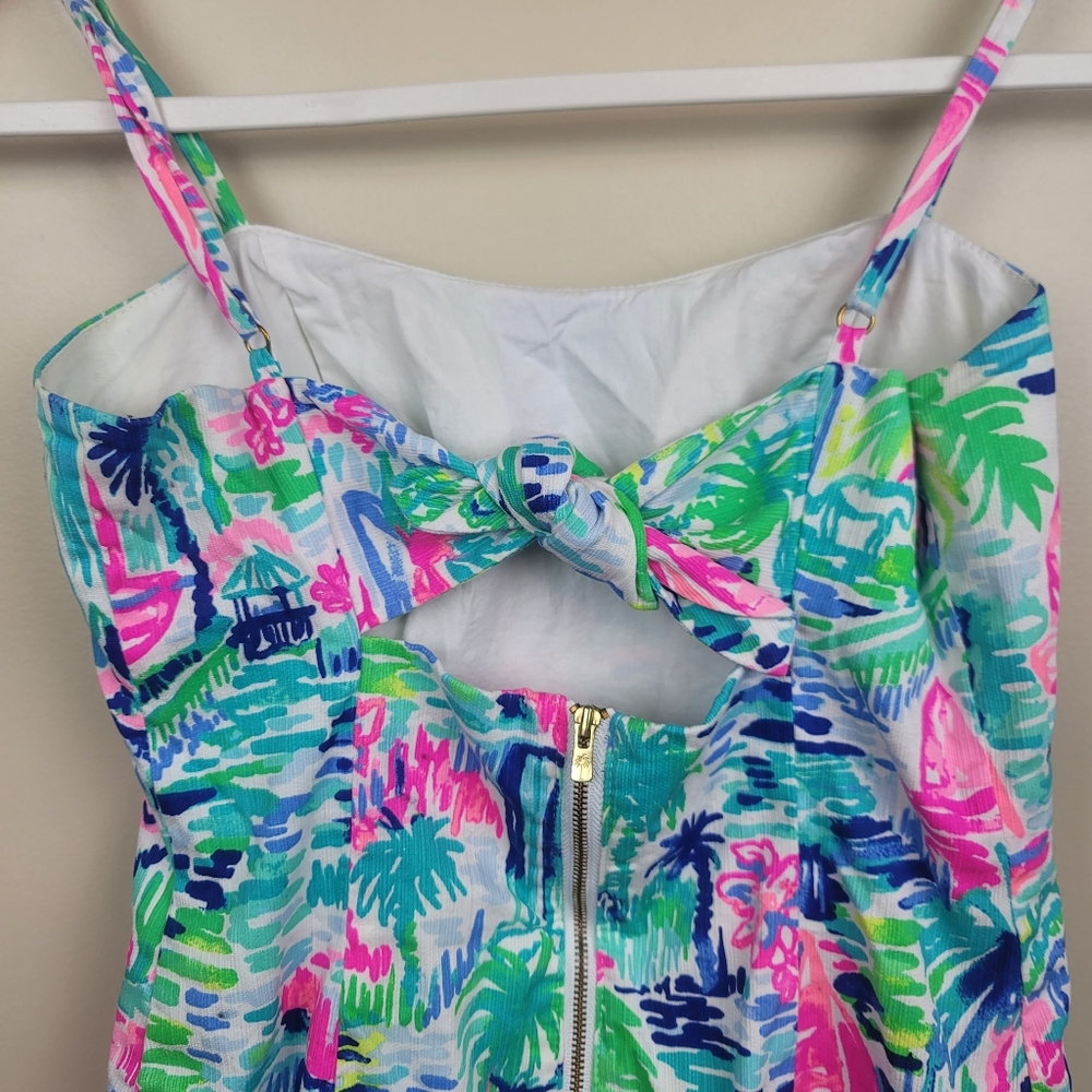 Lilly Pulitzer Shelli Tie Back Dress size 00 - Picture 7 of 9
